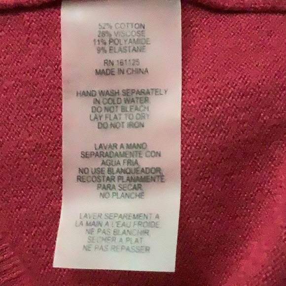 Vila Milano Red Long sleeve Sweater - Picture 8 of 9